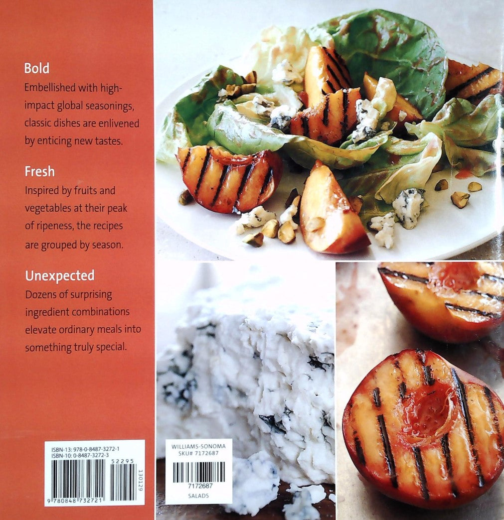 Livre Williams-Sonoma New Flavors for Salads: Classic Recipes Redefined (NEW FLAVORS FOR SERIES) ...