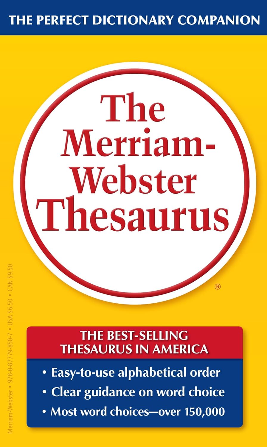 Livre The Merriam-Webster Thesaurus (Livre d'occasion) - ISBN 0877798508