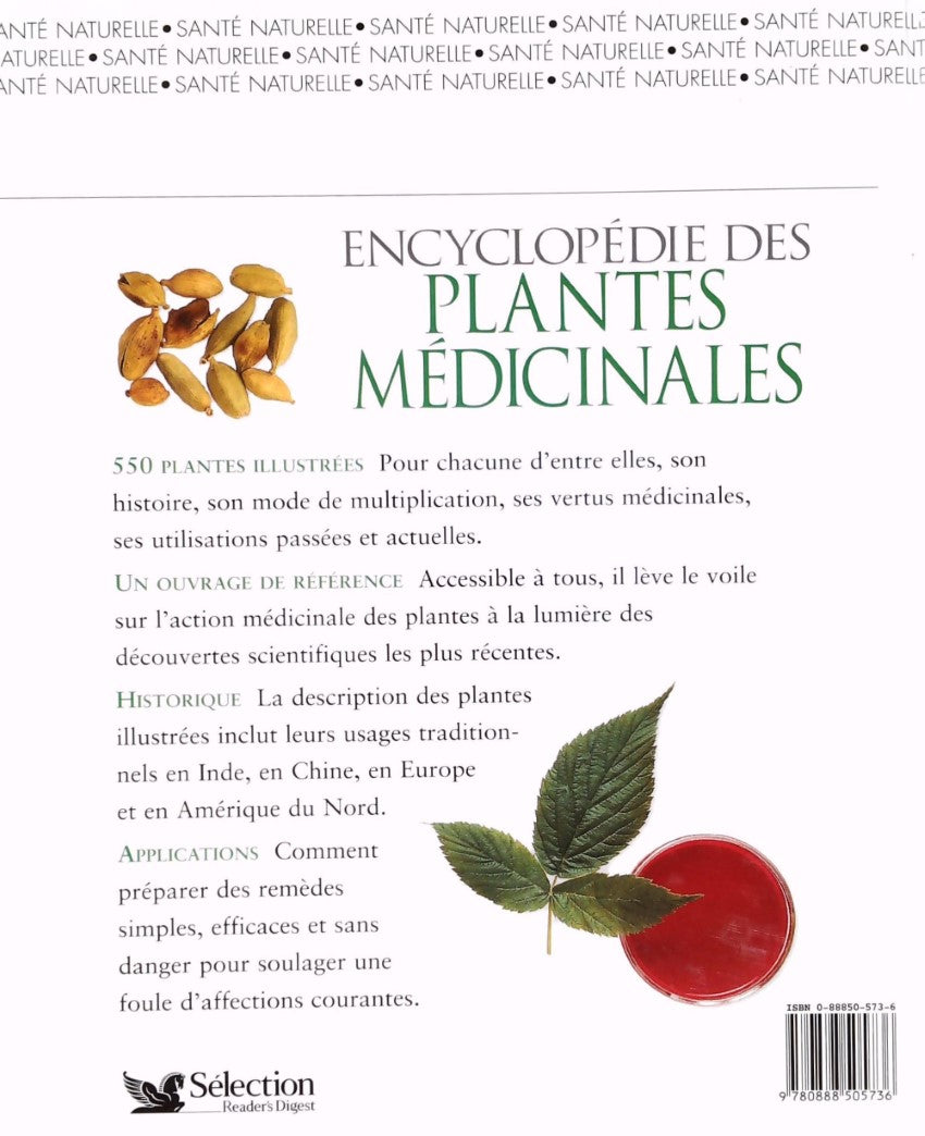 Livre Encyclopédie des plantes médicinales - Andrew Chevallier (Livre d'occasion) - ISBN 0888505736