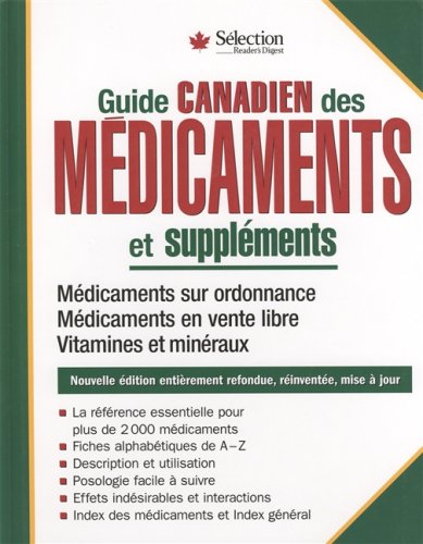 Livre Guide canadien des médicaments - Collectif (Livre neuf) - ISBN 0888509502