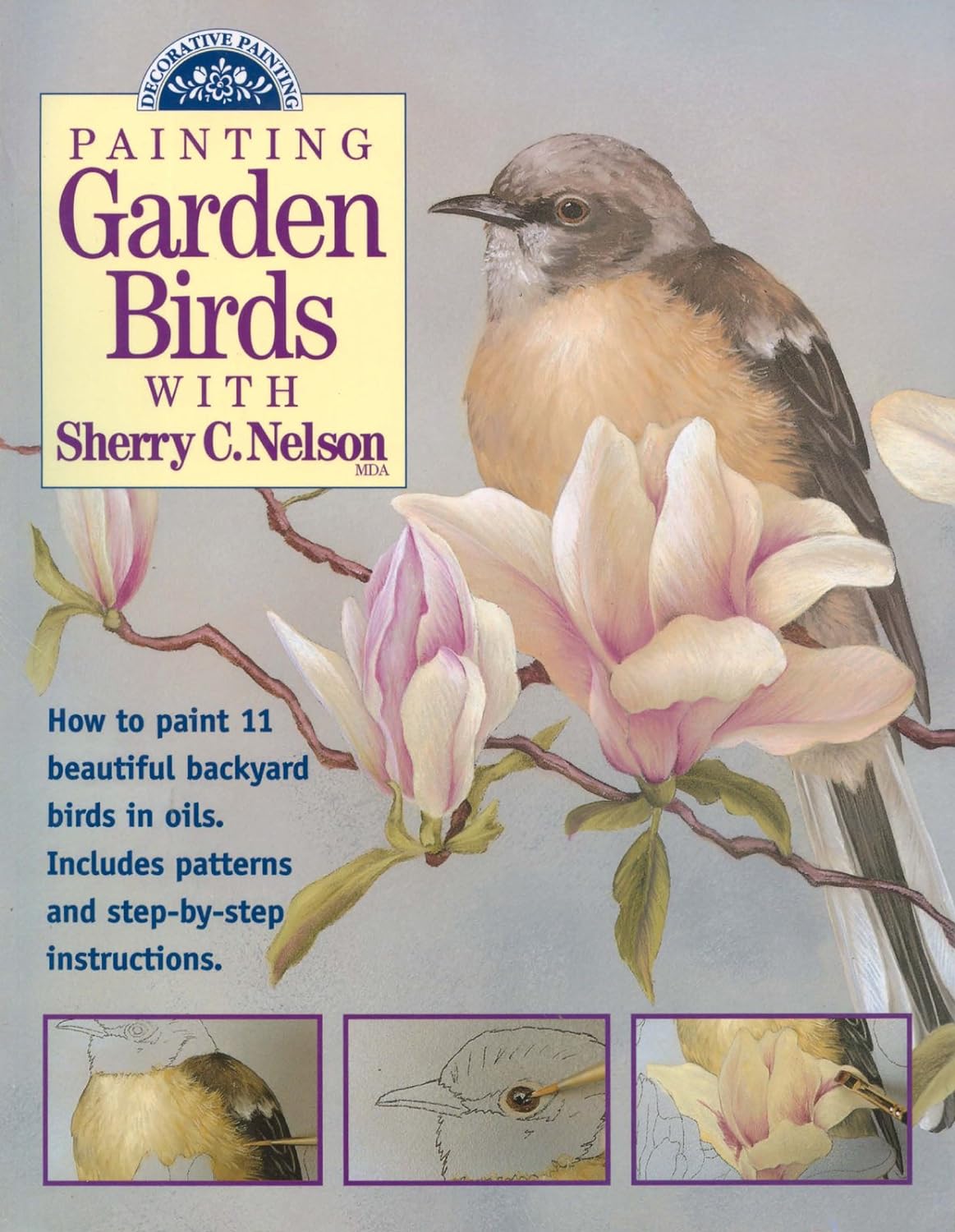 Livre Painting Garden Birds - Sherry C.Nelson (Livre d'occasion) - ISBN 0891347712