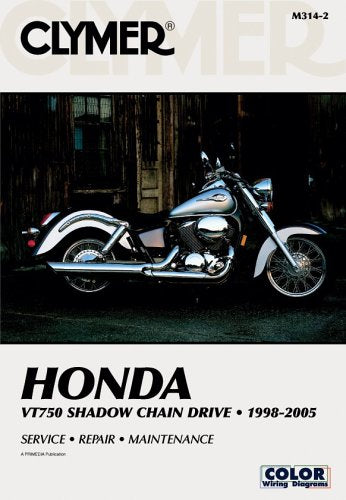 Livre Honda Vt750 Shadow Chain Drive (1998-2005) Service, Repair, Maintenance - Collectif (Livre ...