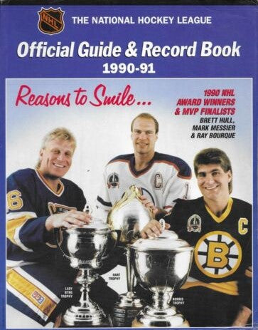 Official Guide & Record Book 1990-91 - NHL.
