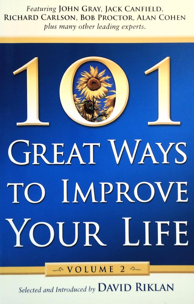 Livre 101 Great Ways to Improve Your Life - David Riklan (Livre d'occasion) - ISBN 0974567272