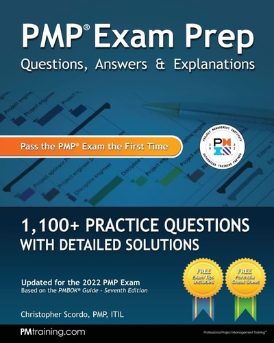 Livre Pmp Exam Prep Questions, Answers & Explanations (Christopher Scordo) (Livre d'occasion) -...