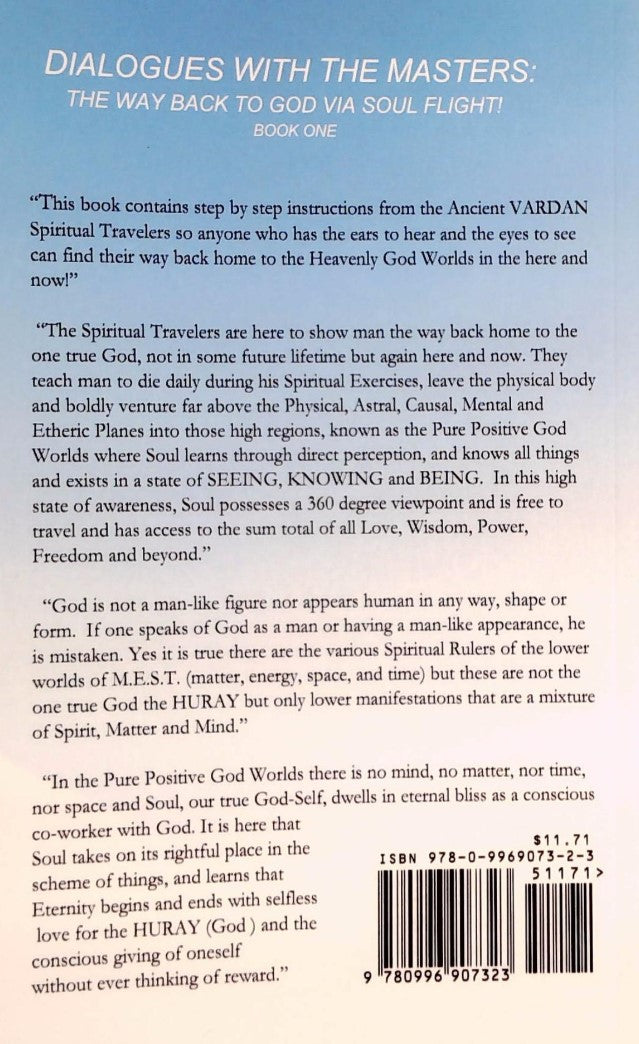 Livre Dialogues with the Masters: The Way Back to God via Soul Flight! - Allen Feldman (Livre d'o...