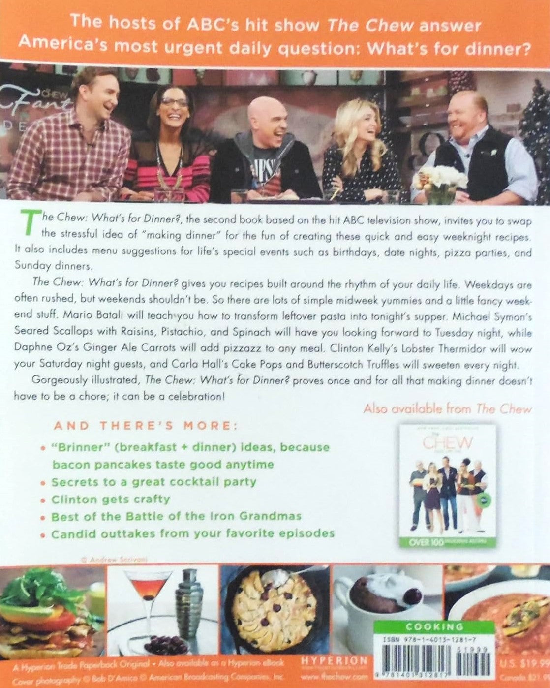 Livre The Chew : What's For Dinner? (Livre d'occasion) - ISBN 1401312810