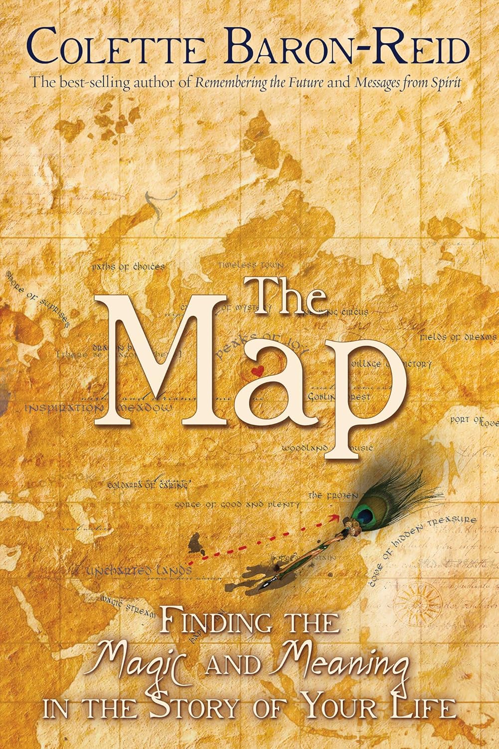 Livre The Map : Finding The Magic and Meaning in The Story Of Your Life - Colette Baron-Reid (Liv...