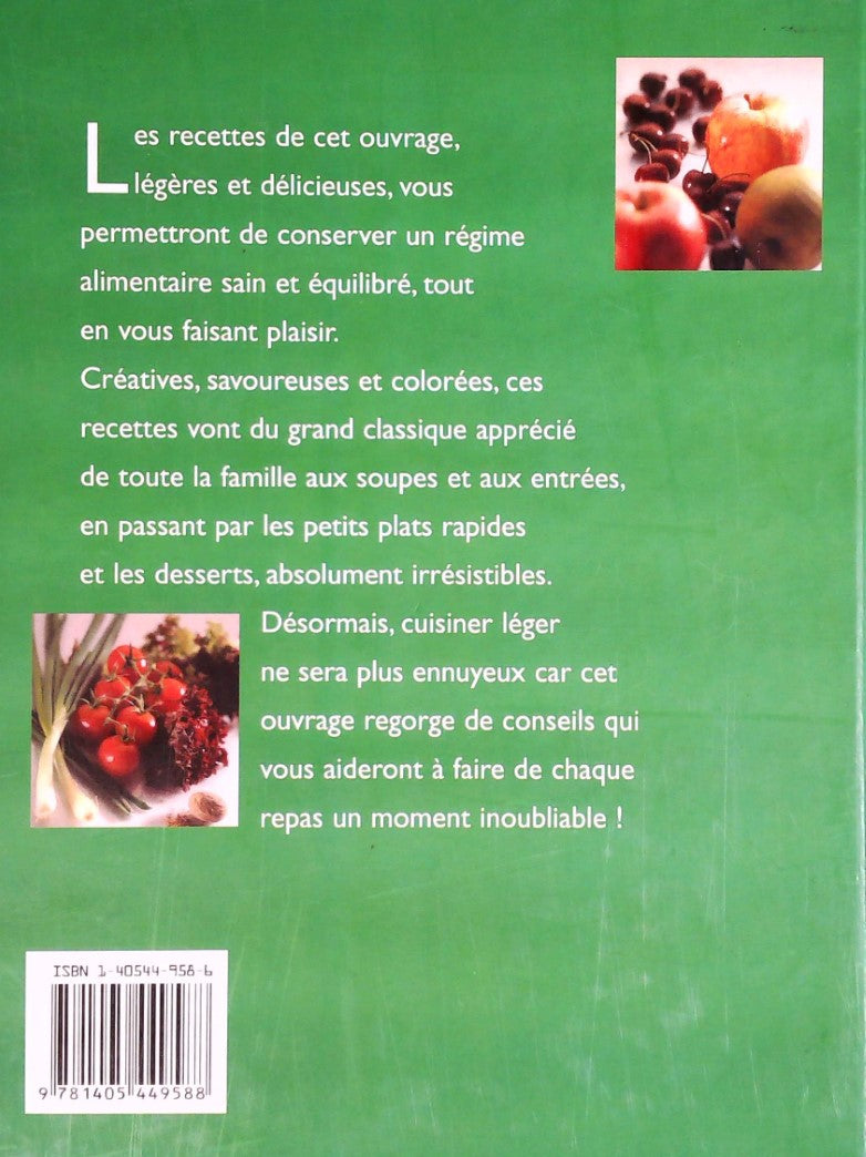 Les Indispensables : Plats légers