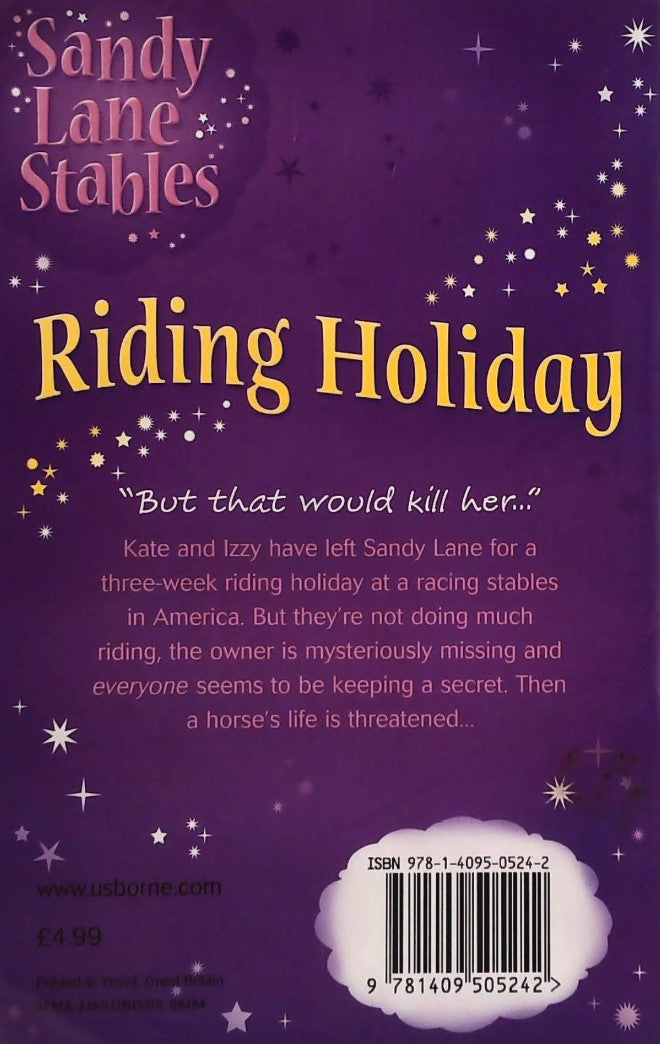 Sandy Lane Stables : Riding Holiday (Michelle Bates)