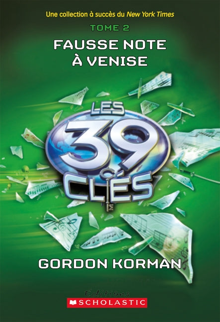 Livre Fausse note à Venise - Gordon Korman (Livre d'occasion) - ISBN 1443109215