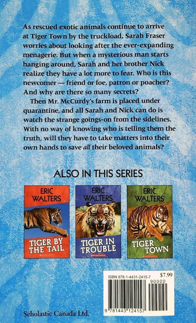 Livre Tiger Trap - Eric Walters (Livre d'occasion)