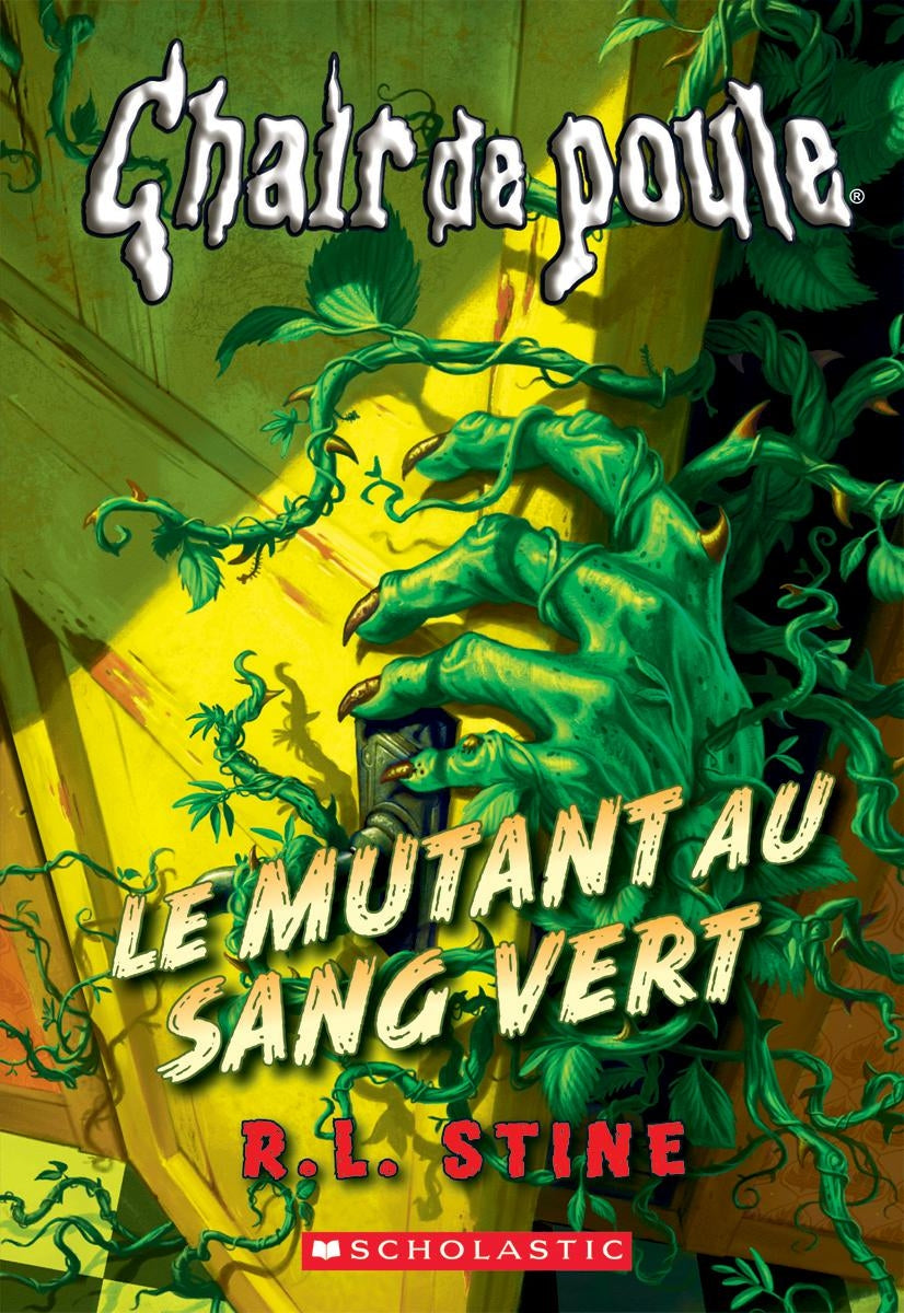Livre Le mutant au sang vert - R.L. Stine (Livre neuf) - ISBN 1443145823