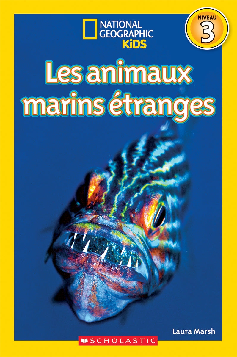 Livre Les animaux marins étranges - Laura Marsh (Livre d'occasion)