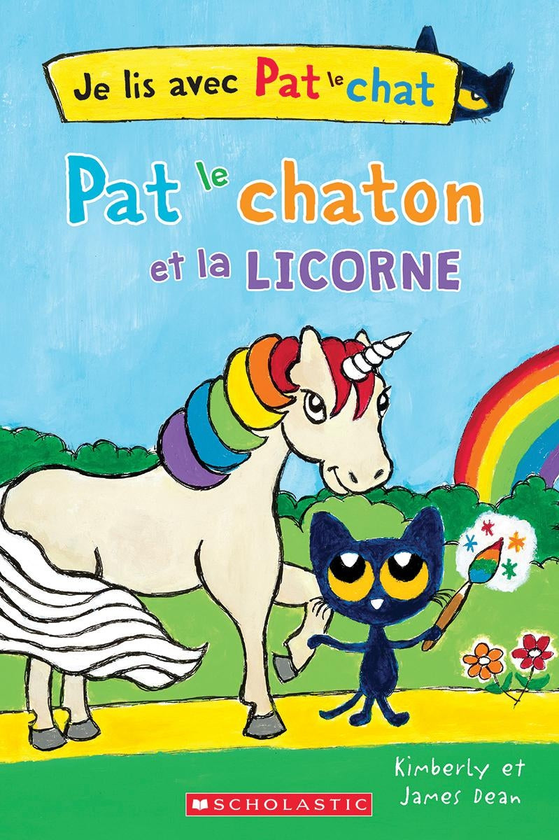 Livre Pat le chaton et la licorne - Kimberly Dean et James Dean (Livre neuf)
