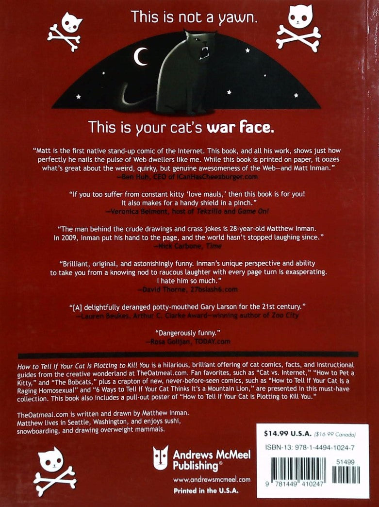 How to Tell if Your Cat is Plotting to Kill You (Matthew Inman)