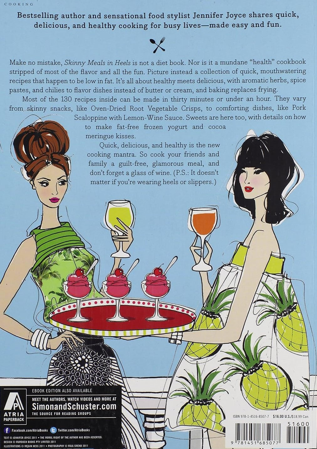 Skinny Meals in Heels: Prep-Ahead, Figure-Friendly Dishes for the Busy Home Chef (Jennifer Joyce)