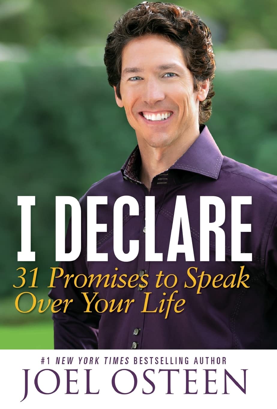 Livre I Declare: 31 Promises to Speak Over Your Life - Joel Osteen (Livre d'occasion) - ISBN 1455...