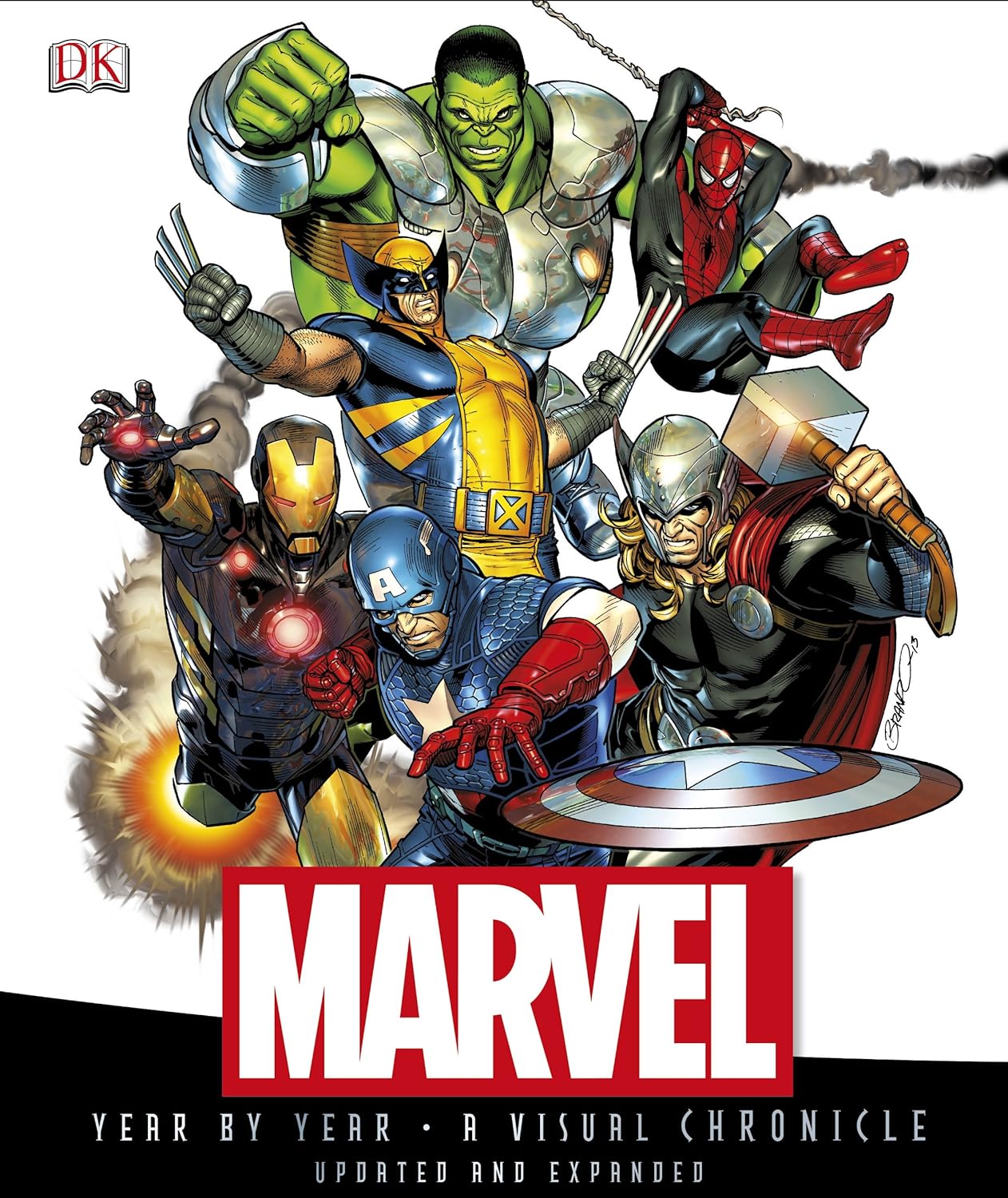 Livre Marvel Year by Year (Livre d'occasion) - ISBN 1465414436
