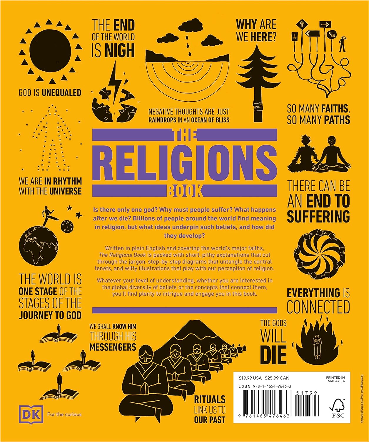 Livre The Religions Book : Big Ideas Simply Explained (Livre neuf) - ISBN 1465476466