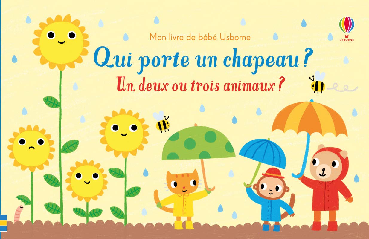 Livre Qui porte un chapeau? Un, deux ou trois anumaux? - Sam Taplin (Livre d'occasion) - ISBN 147...