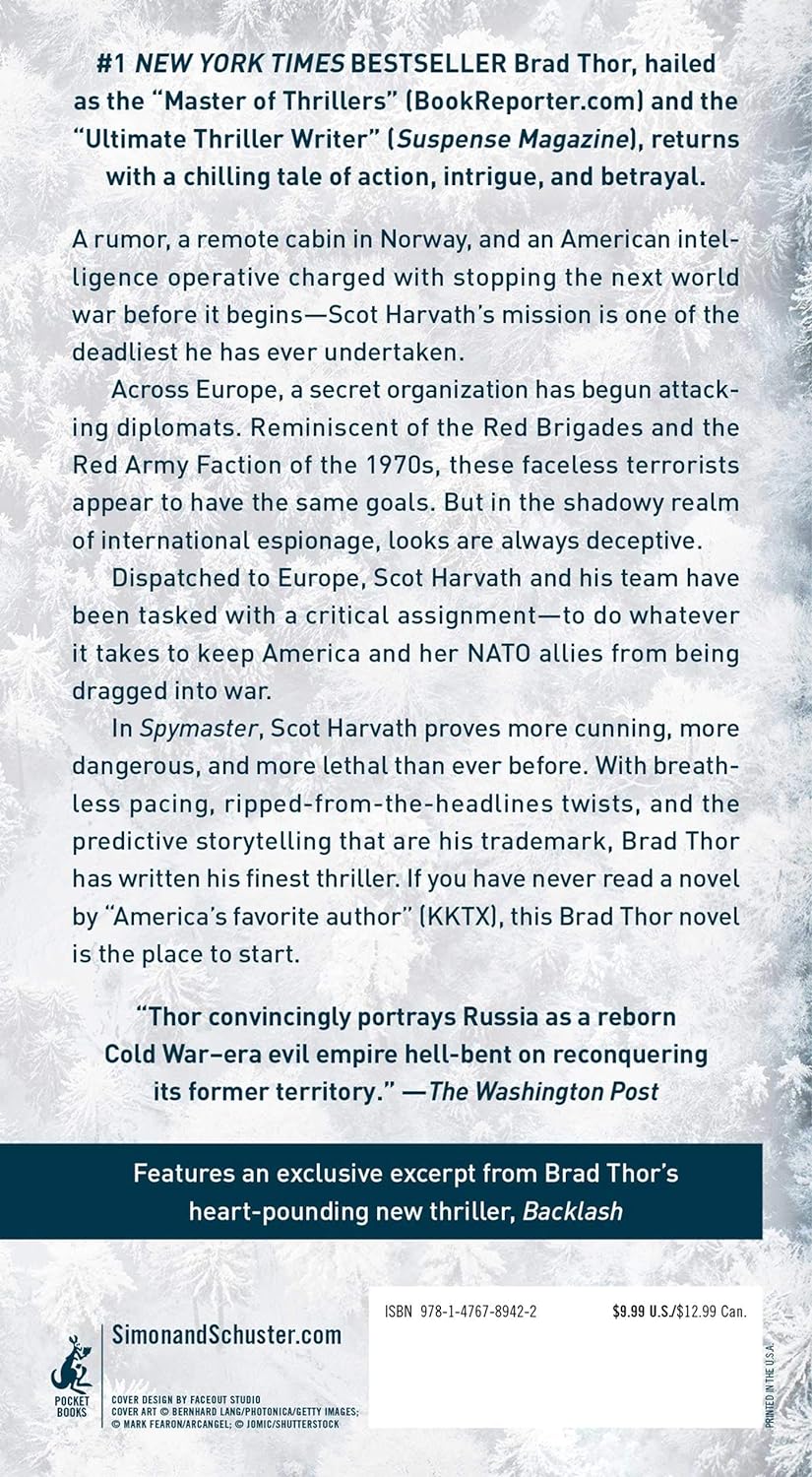 The Scot Harvath Series # 17 : Spymaster (Brad Thor)