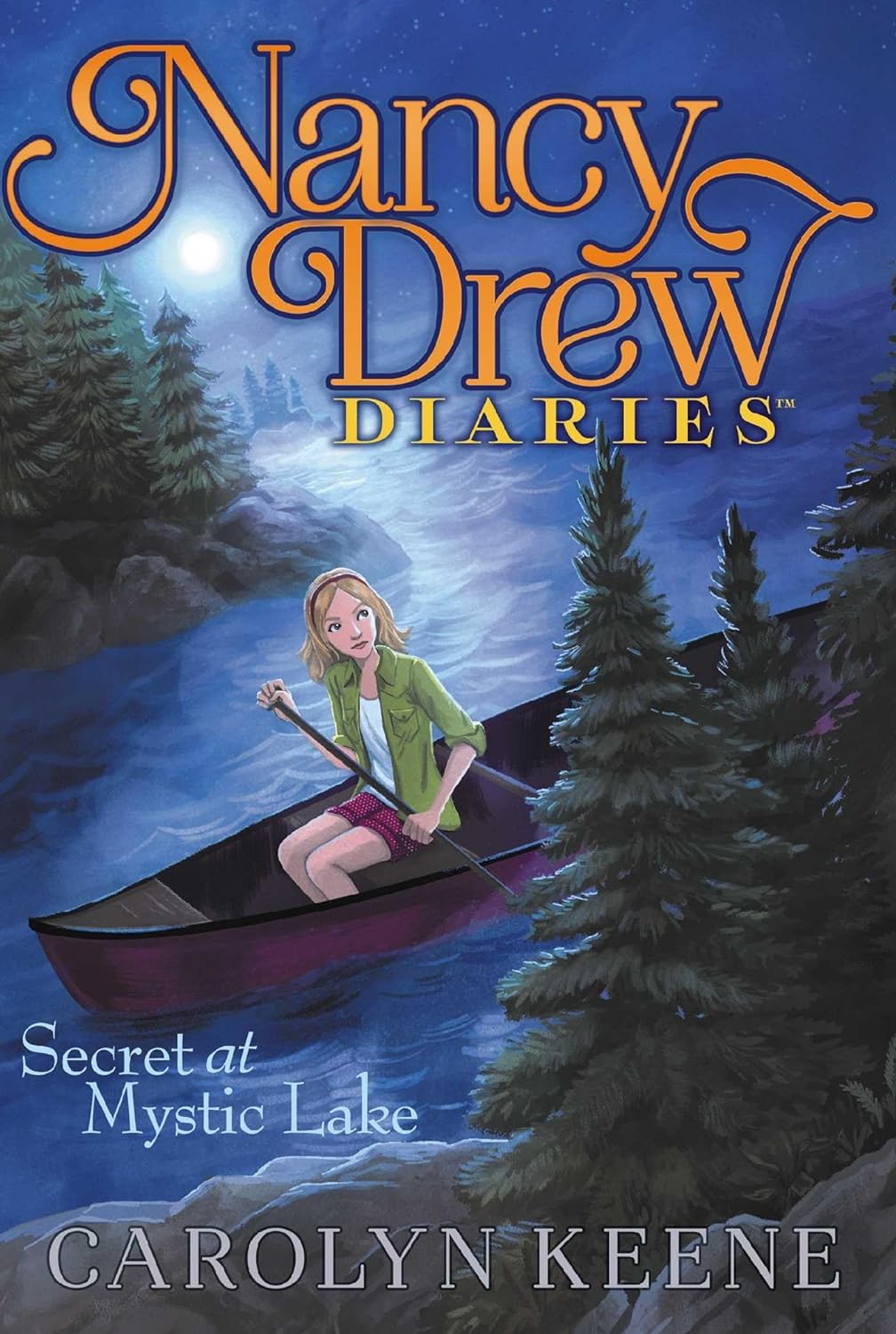 Livre Secret at Mystic Lake - Carolyn Keene (Livre d'occasion) - ISBN 1481400126