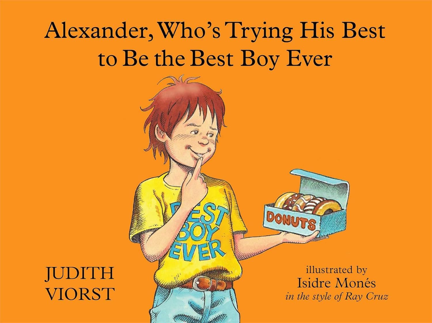 Livre Alexander, Who's Trying His Best to Be the Best Boy Ever - Judith Viorst (Livre d'occasion)...