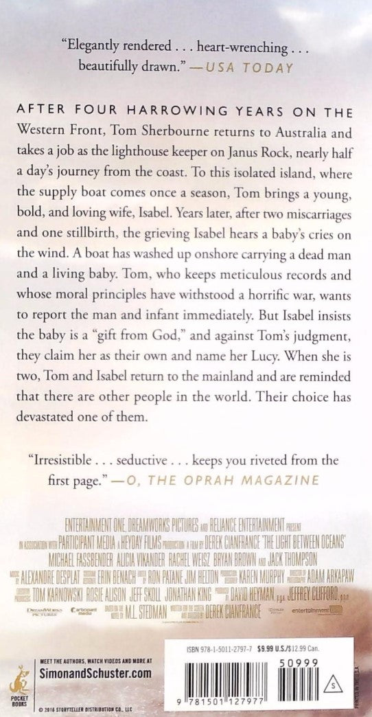 Livre The Light Between Oceans - M.L. Stedman (Livre d'occasion) - ISBN 1501127977