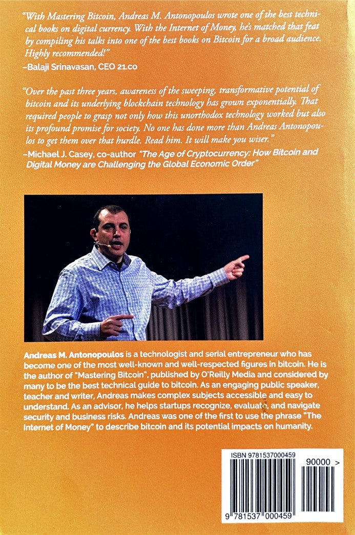 Livre The Internet of Money: A collection of talks by Andreas M. Antonopoulos - Andreas Antonopou...