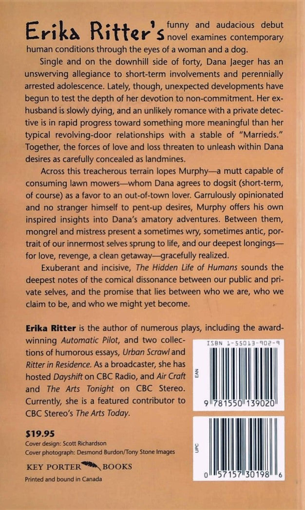 Livre The Hidden Life of Humans - Erika Ritter (Livre d'occasion) - ISBN 1550139029