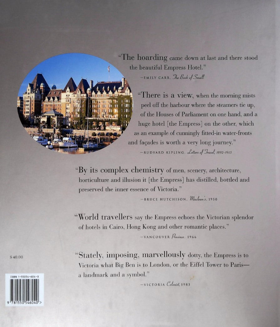 Livre The Empress Hotel: In the grand style - Terry Reksten (Livre d'occasion) - ISBN 155054604X