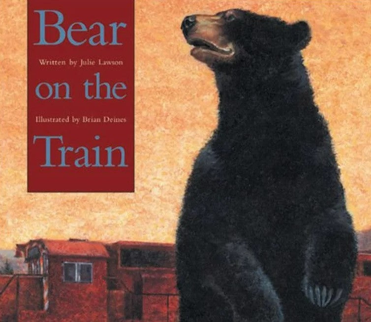 Livre Bear on the Train - Julie Lawson (Livre d'occasion) - ISBN 1550745603