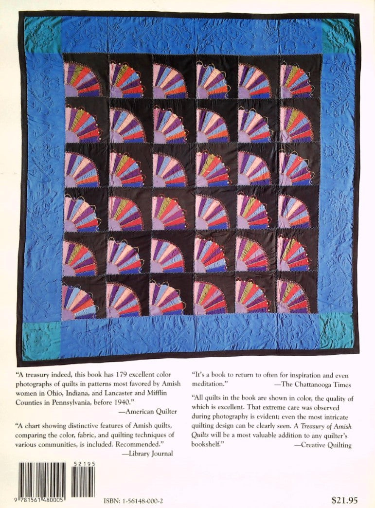 Livre A Treasury of Amish Quilts - Rachel Pellman (Livre d'occasion) - ISBN 1561480002