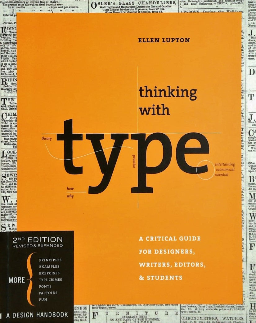 Livre Thinking With Type : A Critical Guide For Designers, Writers, Editors and Students - Ellen ...