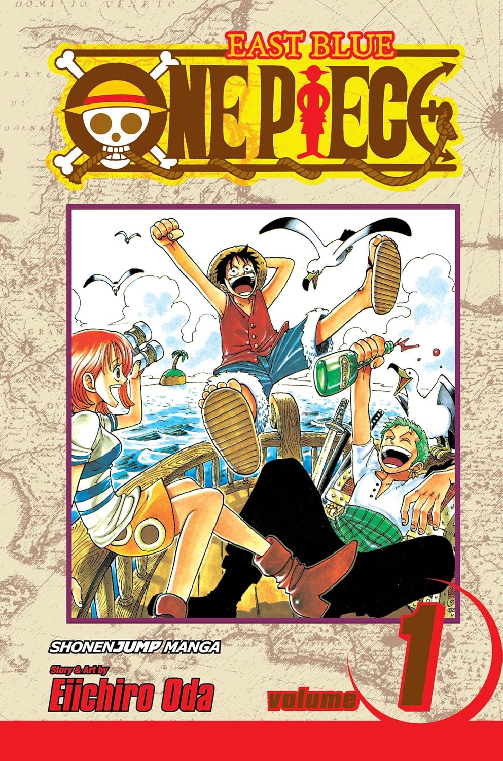 Livre One Piece - Eiichiro Oda (Livre d'occasion) - ISBN 1569319014