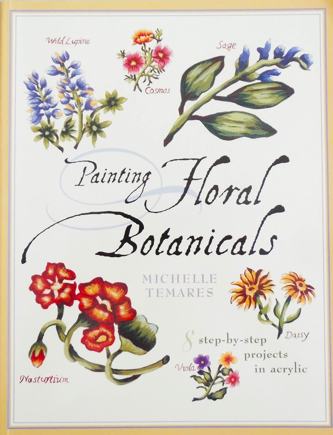 Livre Painting Floral Botanicals (Michelle Temares) (Livre d'occasion) - ISBN 158180072X