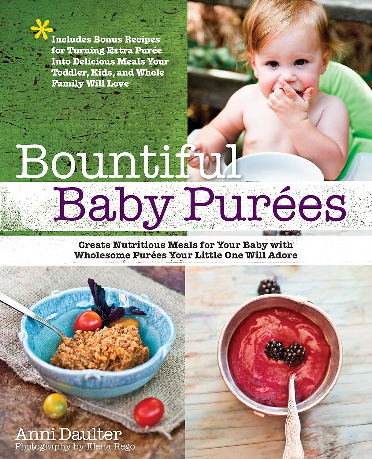 Livre Bountiful Baby Purees: Create Nutritious Meals for Your Baby with Wholesome Purees Your Lit...