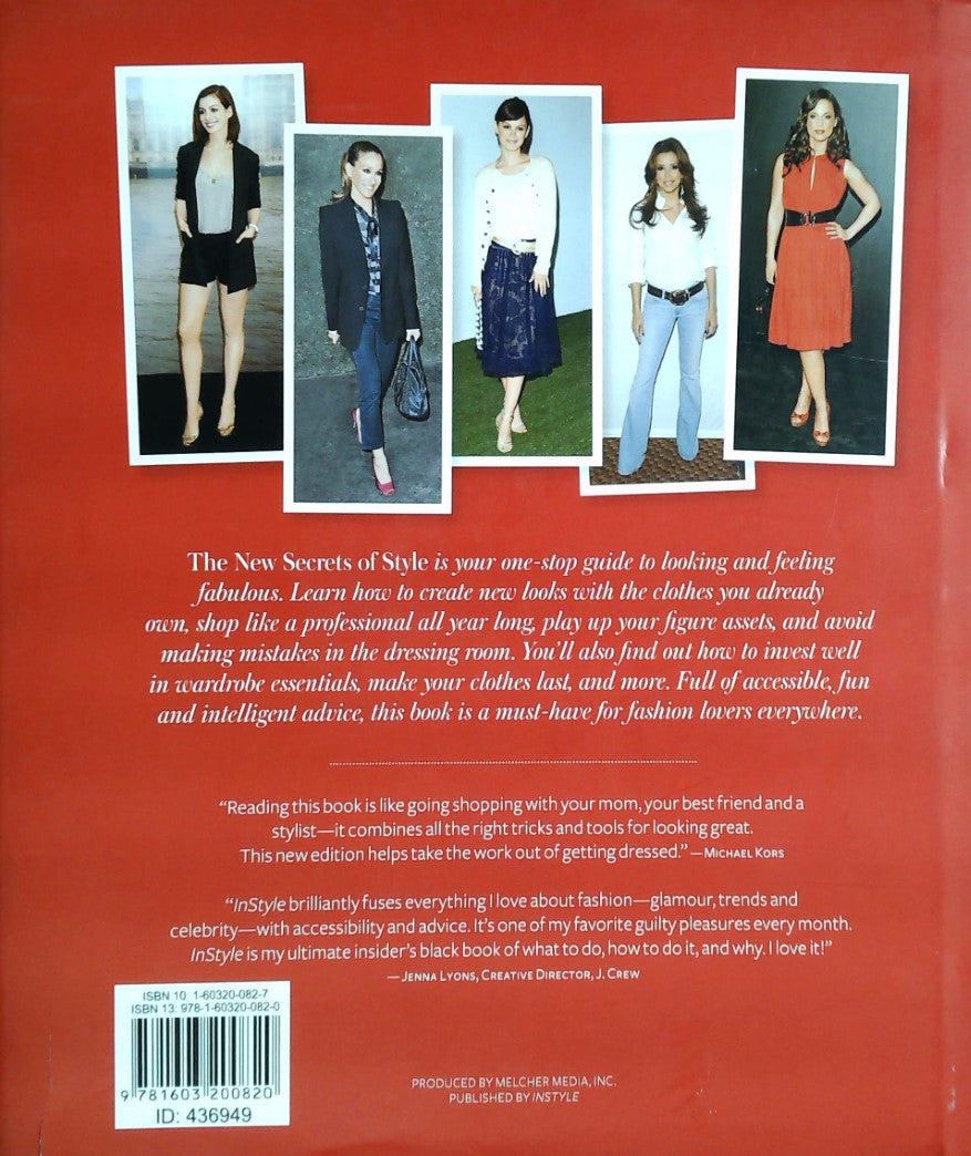 Livre Instyle the New Secrets of Style: Your Complete Guide to Dressing Your Best Every Day - The...