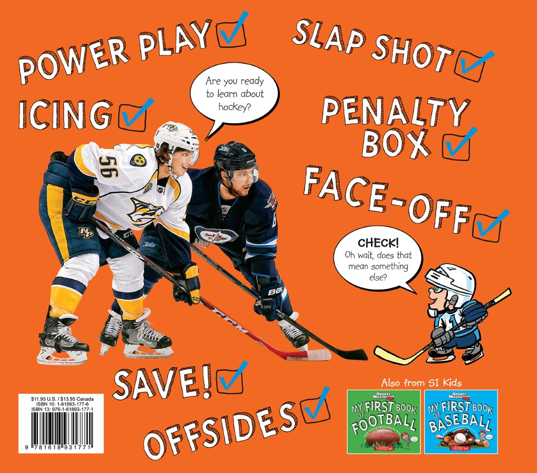 Livre My First Book of Hockey: A Rookie Book (Livre neuf) - ISBN 1618931776
