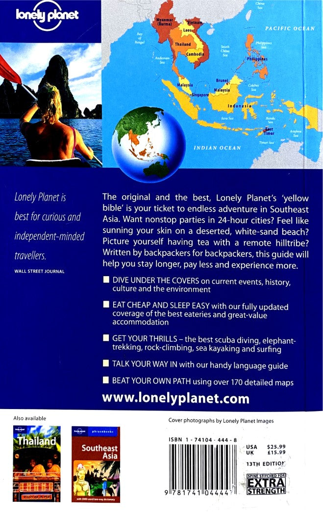 Livre Southeast Asia on a Shoestring - China Williams (Livre d'occasion) - ISBN 1741044448
