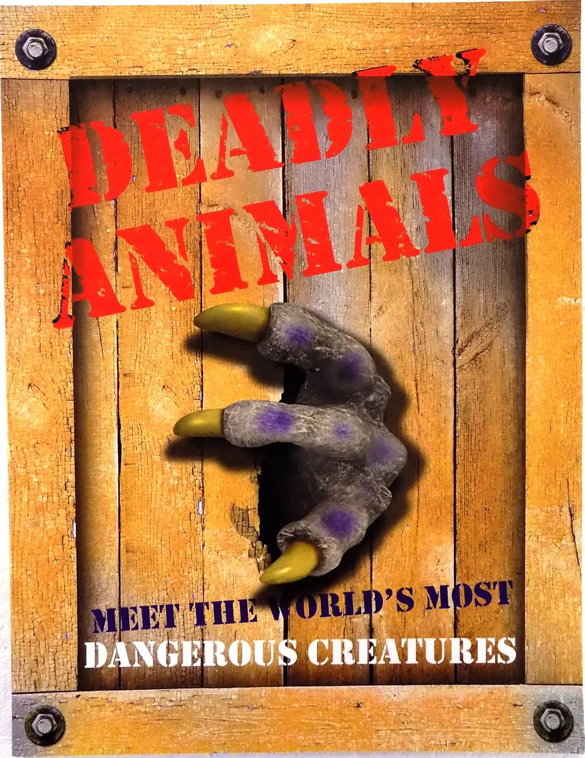 Livre Deadly Animals : Meet The World's Most Dangerous Creatures - Kim Dennis-Bryan (Livre d'occa...
