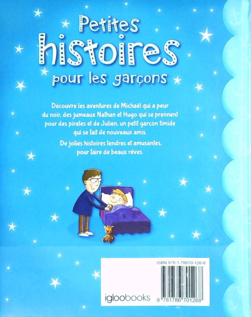 Livre Petites histoires pour les garçons : 7 histoires douces pour faire de beaux rêves (Livre d'...
