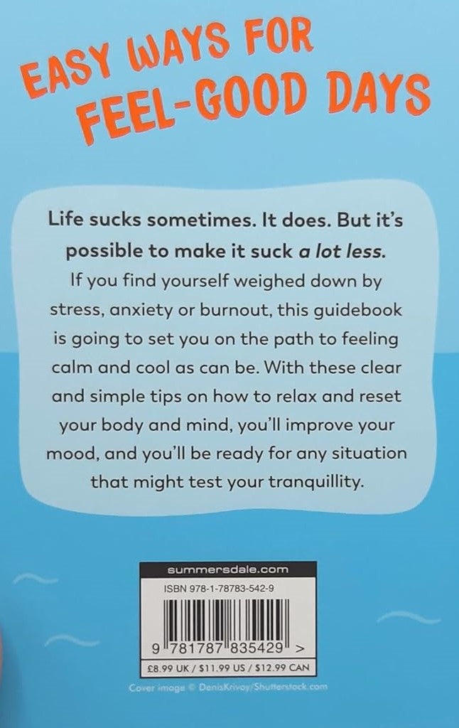 Livre Calm AF: Laid-Back Advice for Getting the Better of Anxiety, Coping with Stress and Staying...