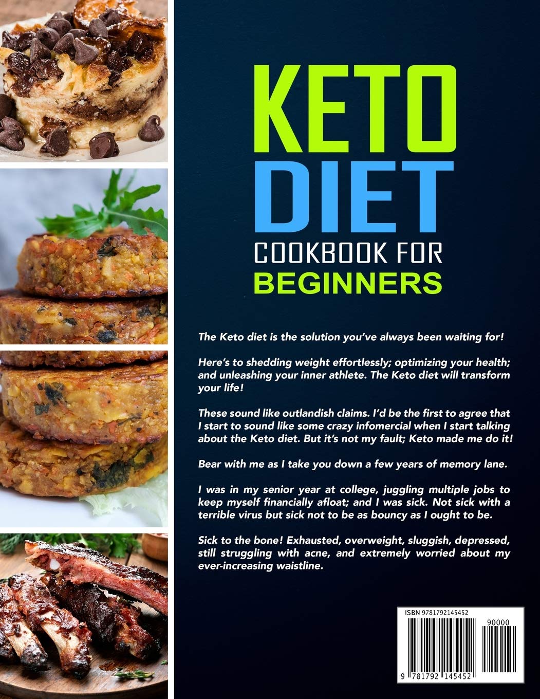 Livre Keto Diet Cookbook For Beginners: 550 Recipes For Busy People on Keto Diet - Elizabeth Cunn...