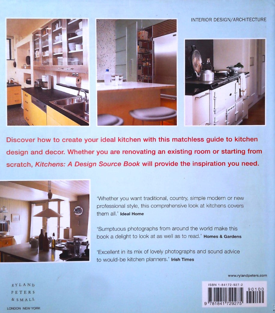 Livre Kitchens : A Design Source Book - Vinny Lee (Livre d'occasion) - ISBN 1841729272