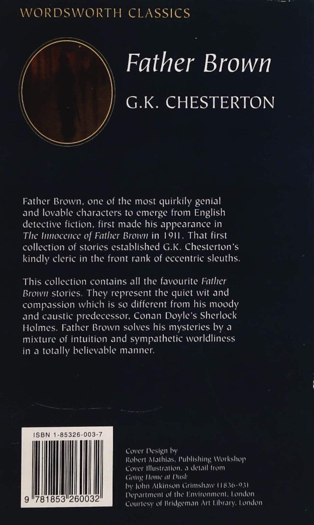 Livre The Complete Father Brown Stories - G. K. Chesterton (Livre d'occasion) - ISBN 1853260037