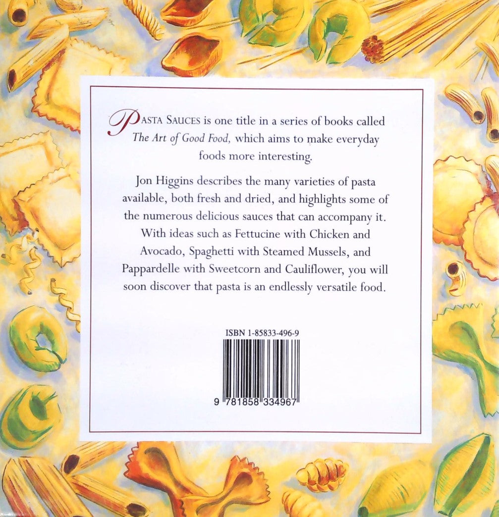 Livre Pasta Sauces - Jon Higgins (Livre d'occasion) - ISBN 1858334969