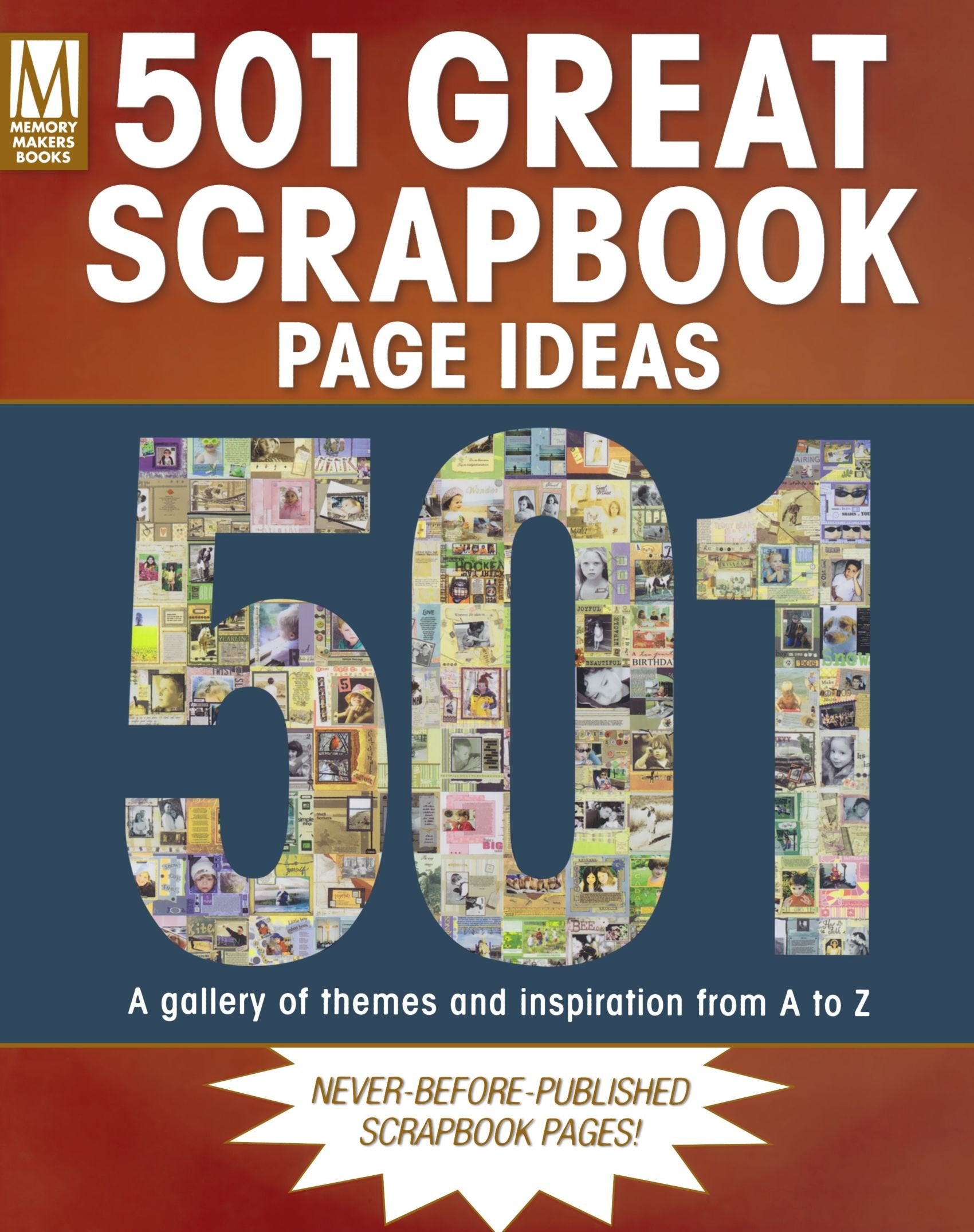 Livre 501 Great Scrapbook Page Ideas - Memory Makers (Livre d'occasion) - ISBN 1892127520