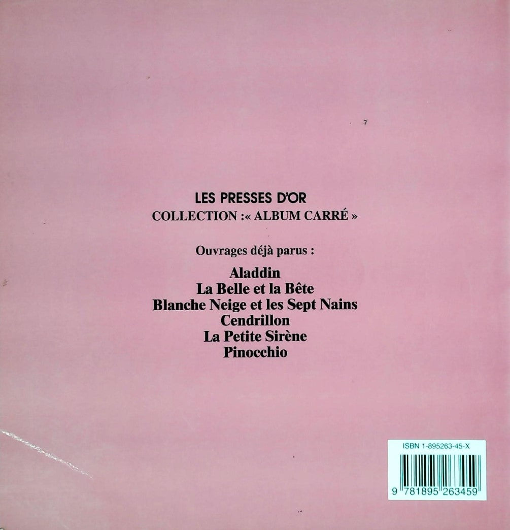 Livre La Belle et la Bête - Disney (Livre d'occasion) - ISBN 189526345X